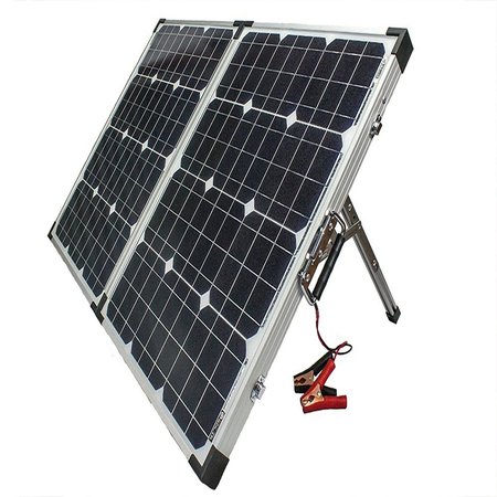 MIGHTY MAX BATTERY Monocrystalline Solar Panel Kit, 100 W, 12V MAX3544572